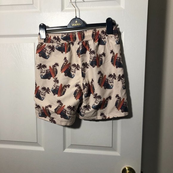 Wave Life men reversible hybrid shorts, Camper van & surf boards, 30 - Picture 4 of 9